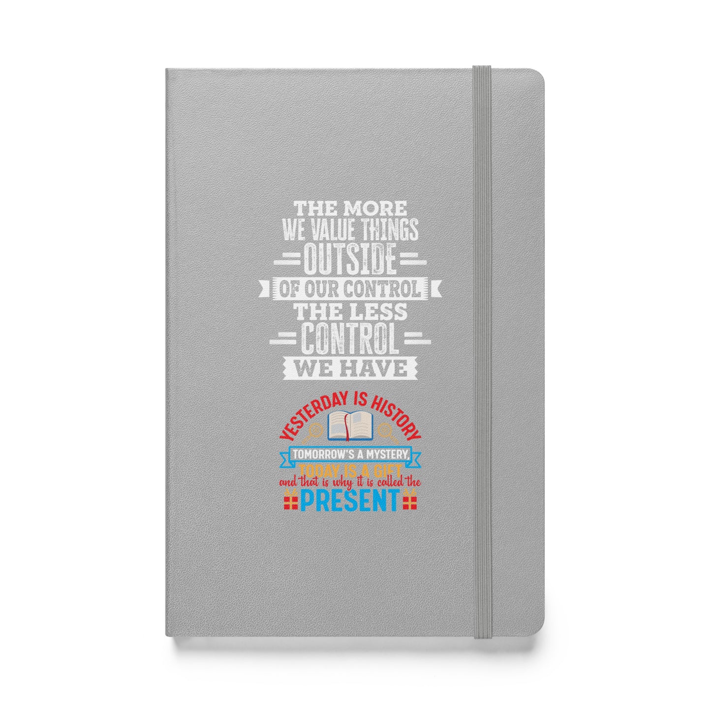 Hardcover bound notebook