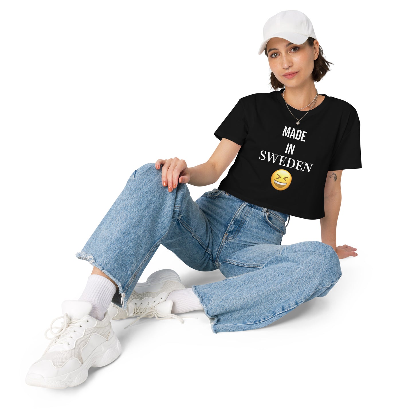Made In Sweden Women’s crop top