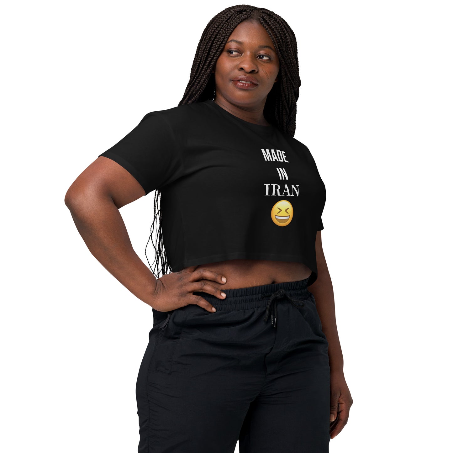Made In Iran Women’s crop top