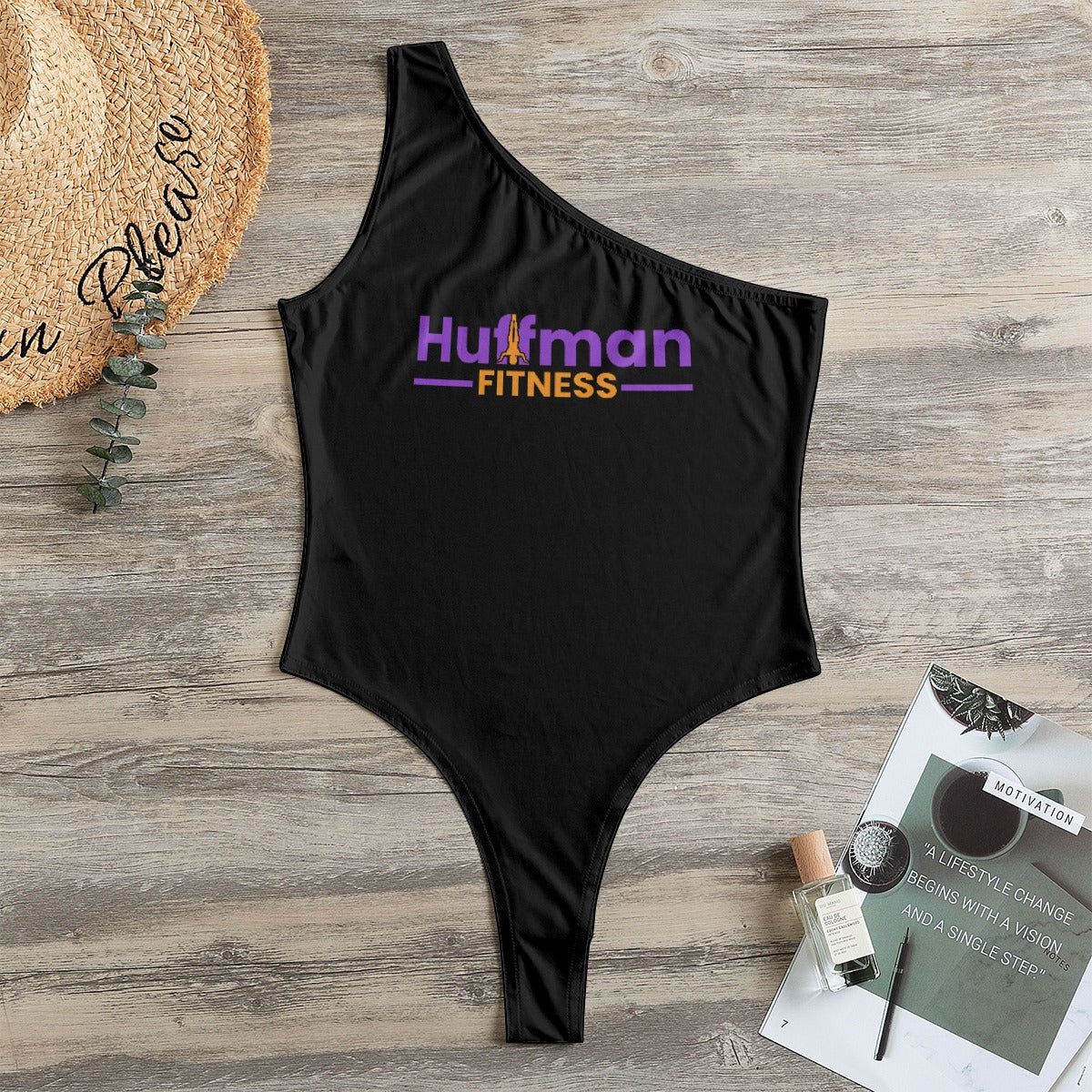 HF Women's One-Shoulder Bodysuit