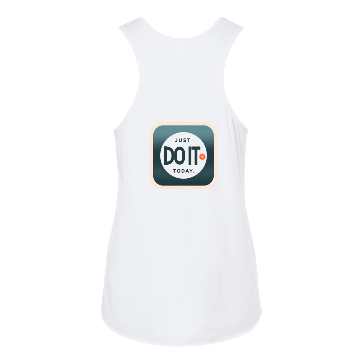 Just Do It Today Modal Triblend Racer Tank