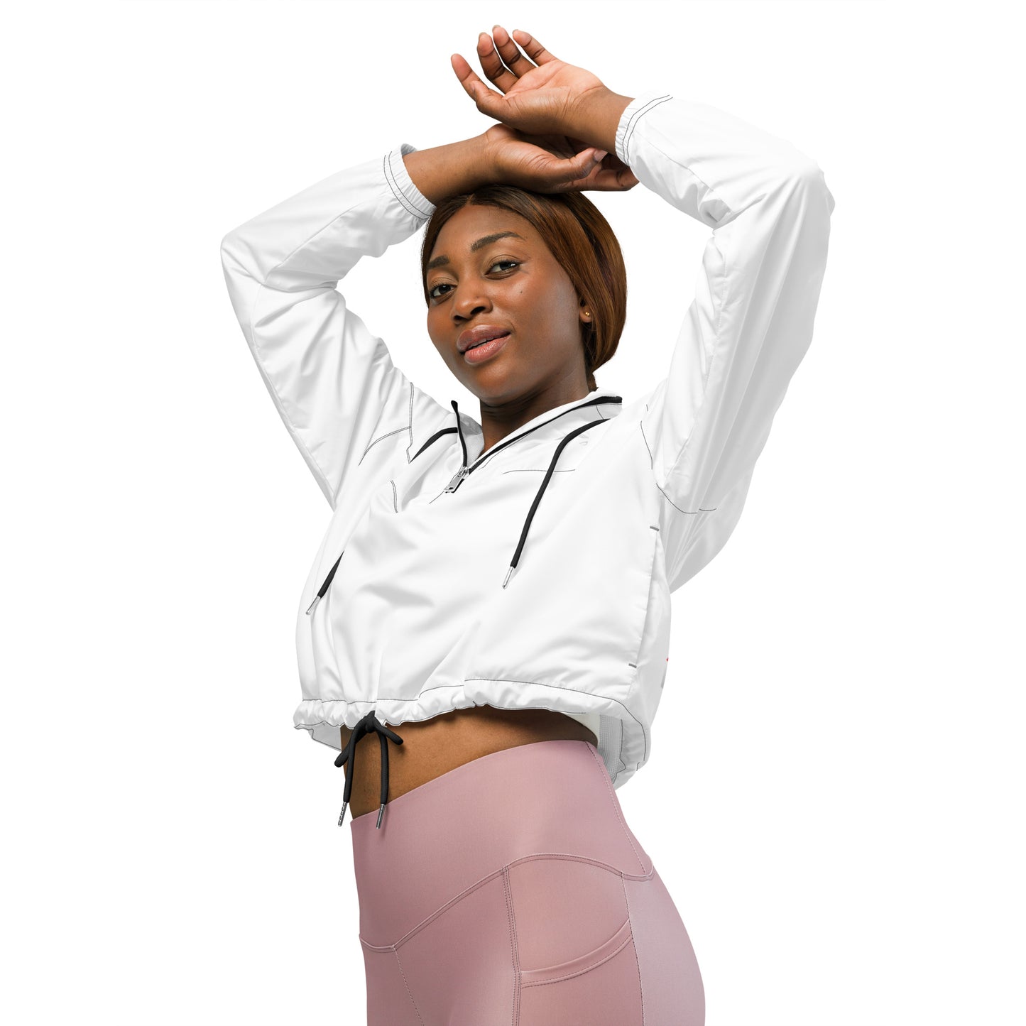 STL FIT Ladies Cropped Windbreaker