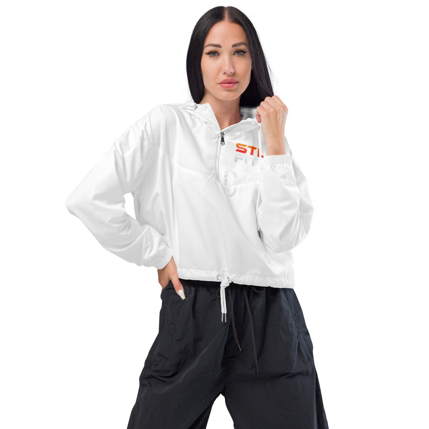 STL FIT Ladies Cropped Windbreaker