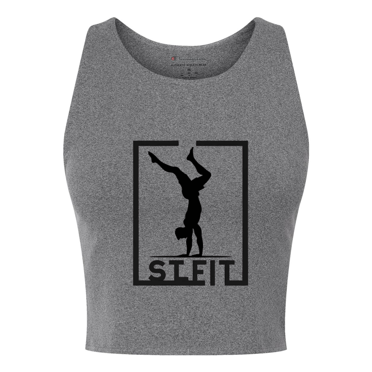 STL FIT Women's Crop Racerback Tank Top