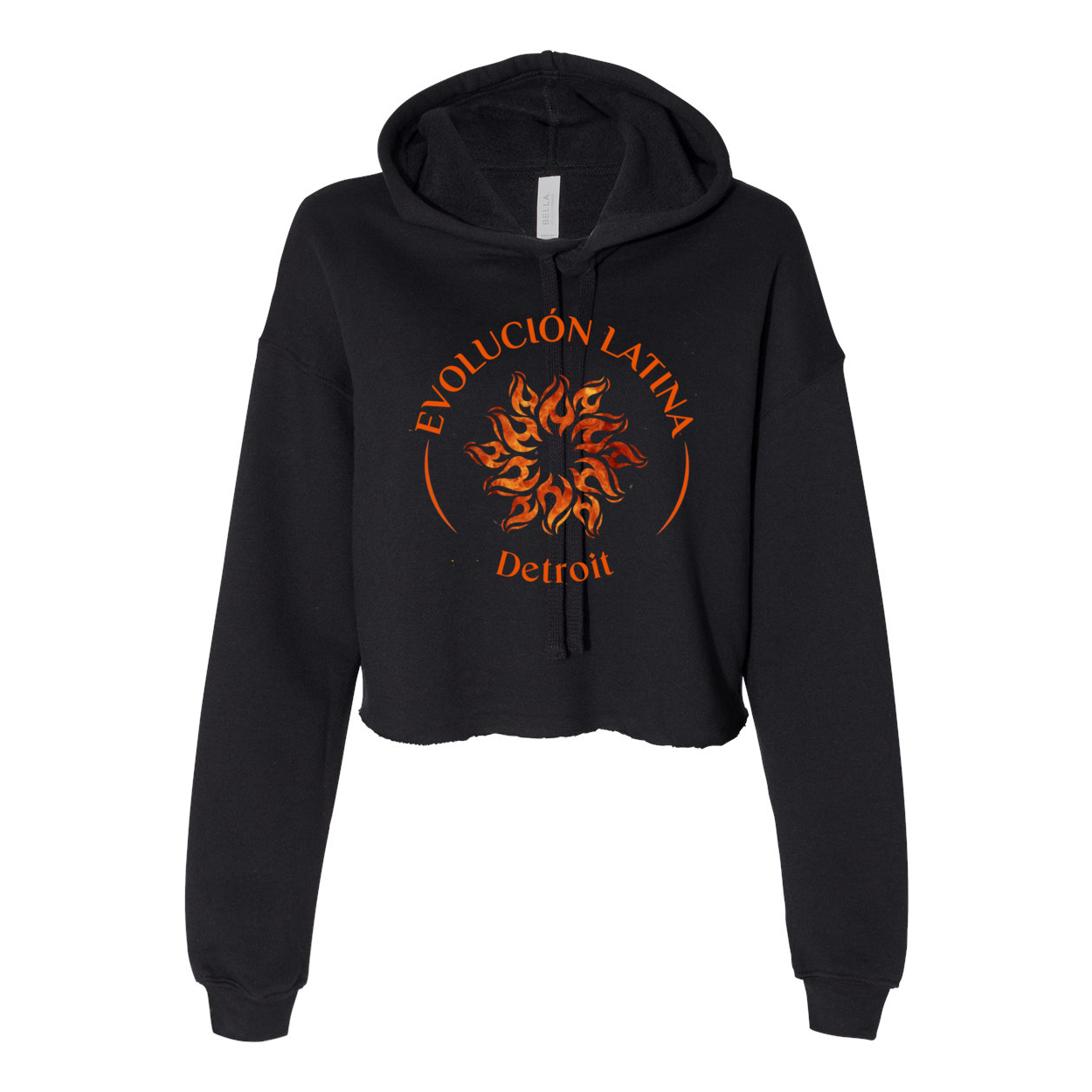 ELDC Detroit Cropped Fleece Hoodie