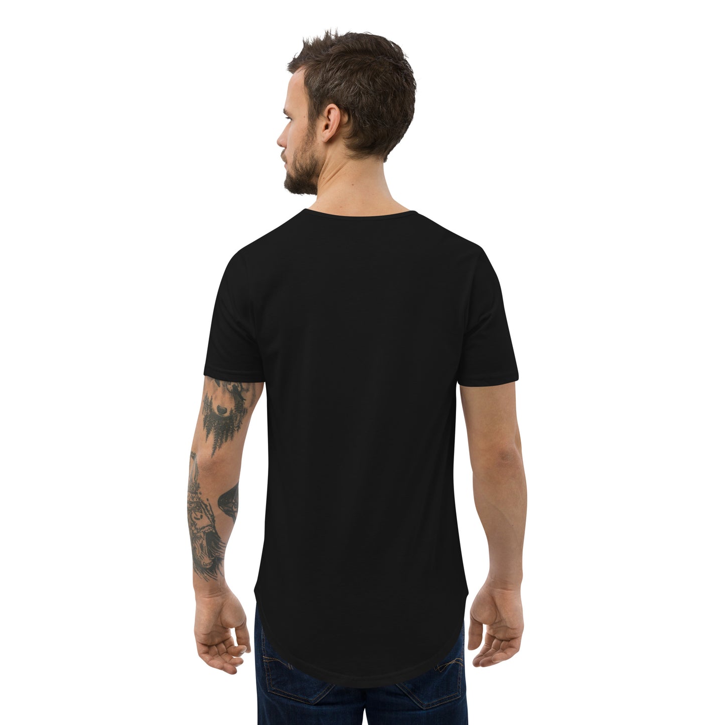 HF Dance Academy Men's Curved Hem T-Shirt