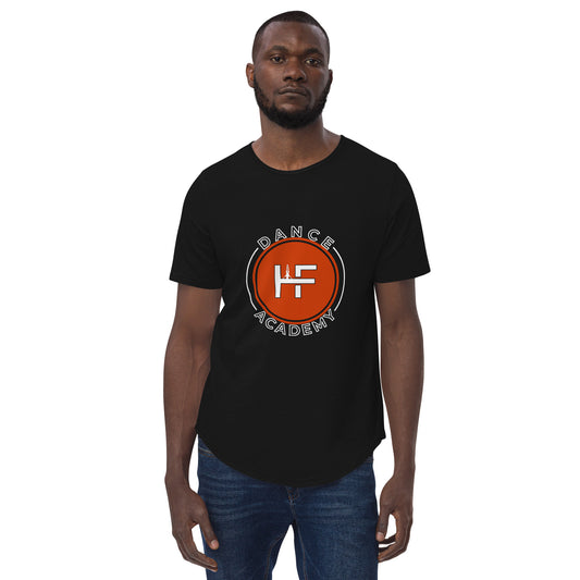 HF Dance Academy Men's Curved Hem T-Shirt