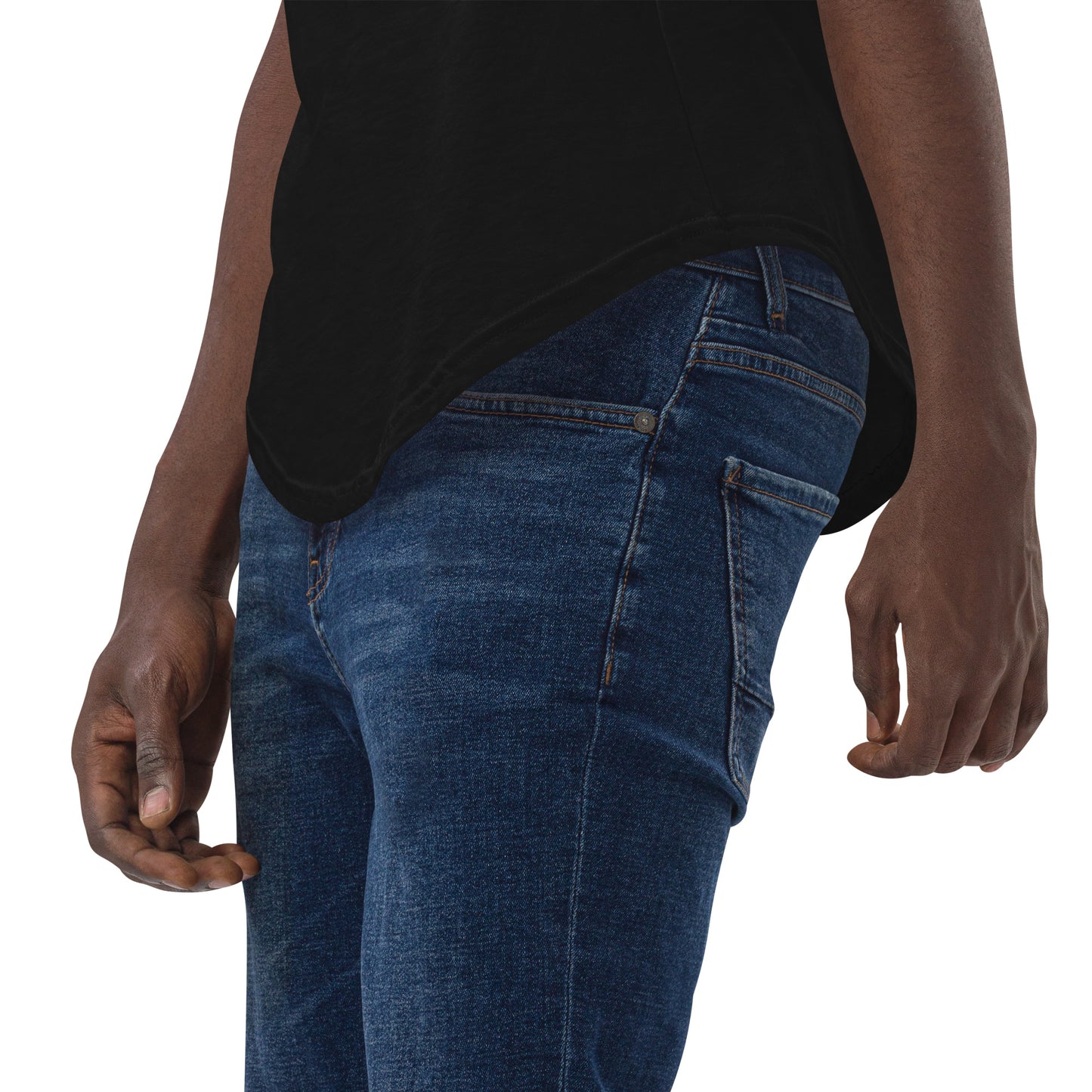 HF Dance Academy Men's Curved Hem T-Shirt
