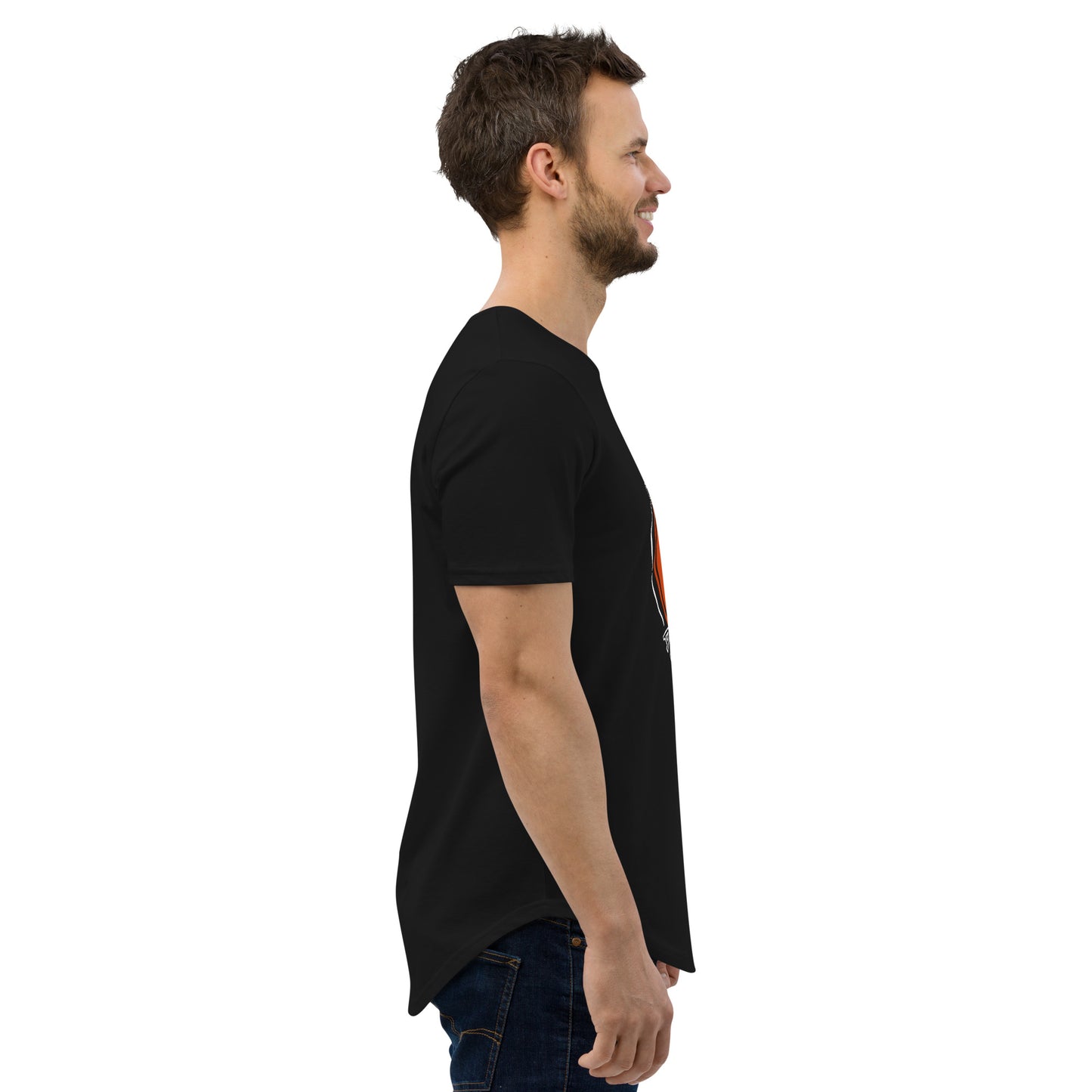 HF Dance Academy Men's Curved Hem T-Shirt