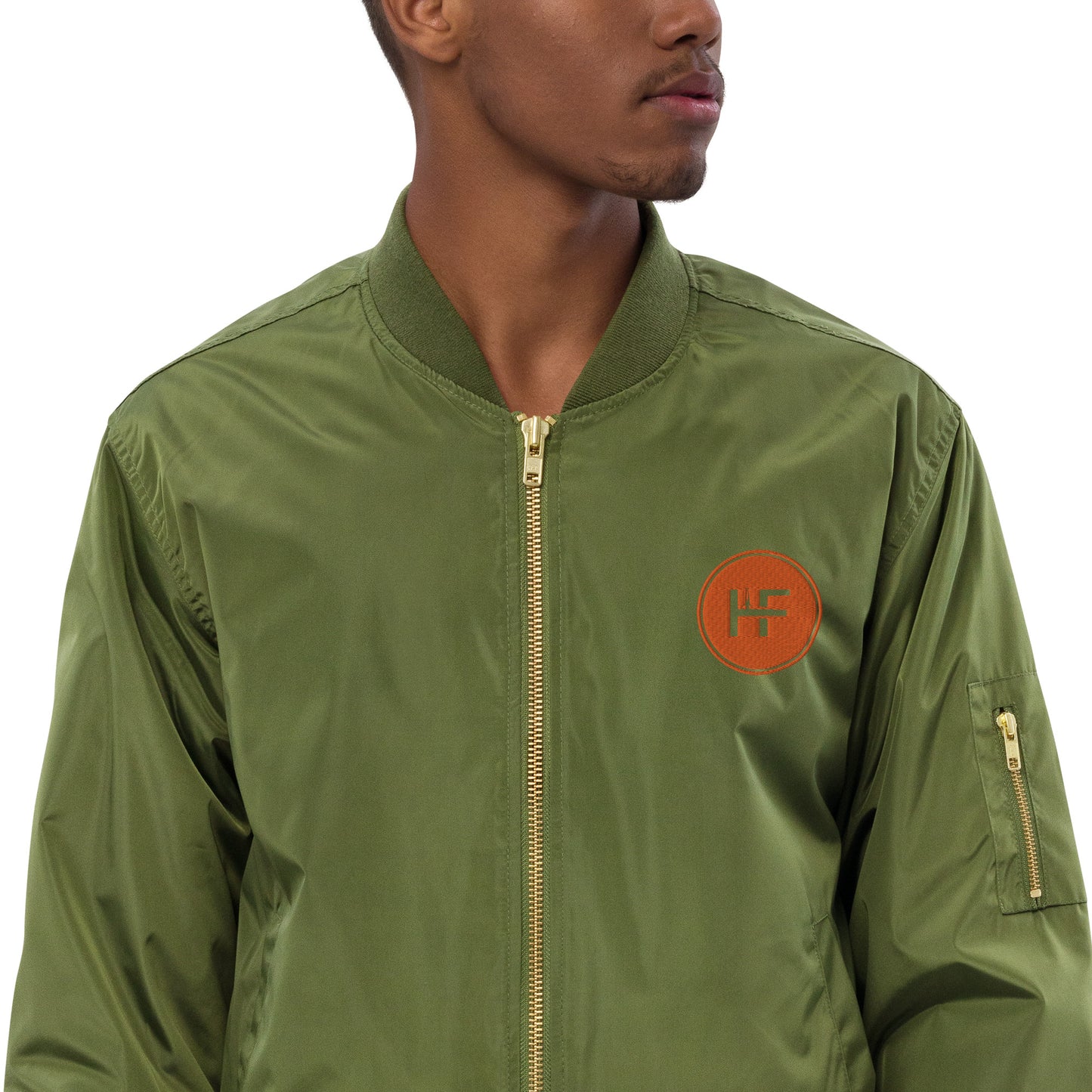 HF Men's Premium Recycled Bomber Jacket