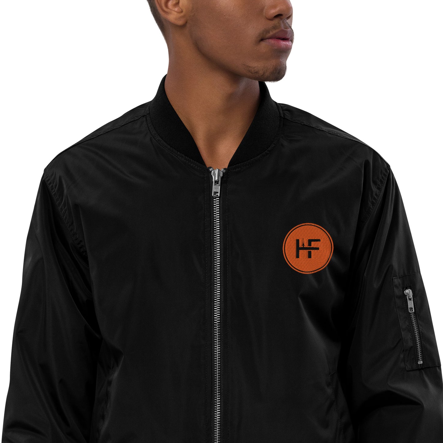 HF Men's Premium Recycled Bomber Jacket