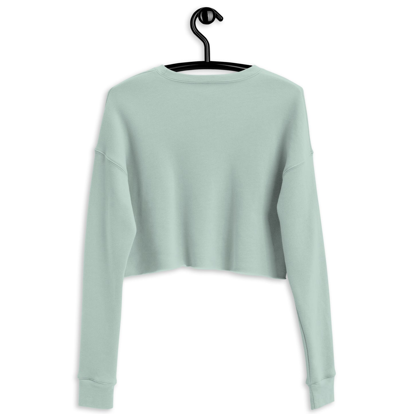 I Love Burpees Ladies Crop Sweatshirt