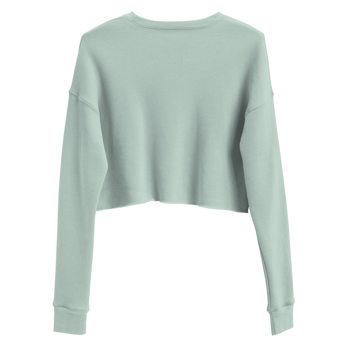 I Love Burpees Ladies Crop Sweatshirt
