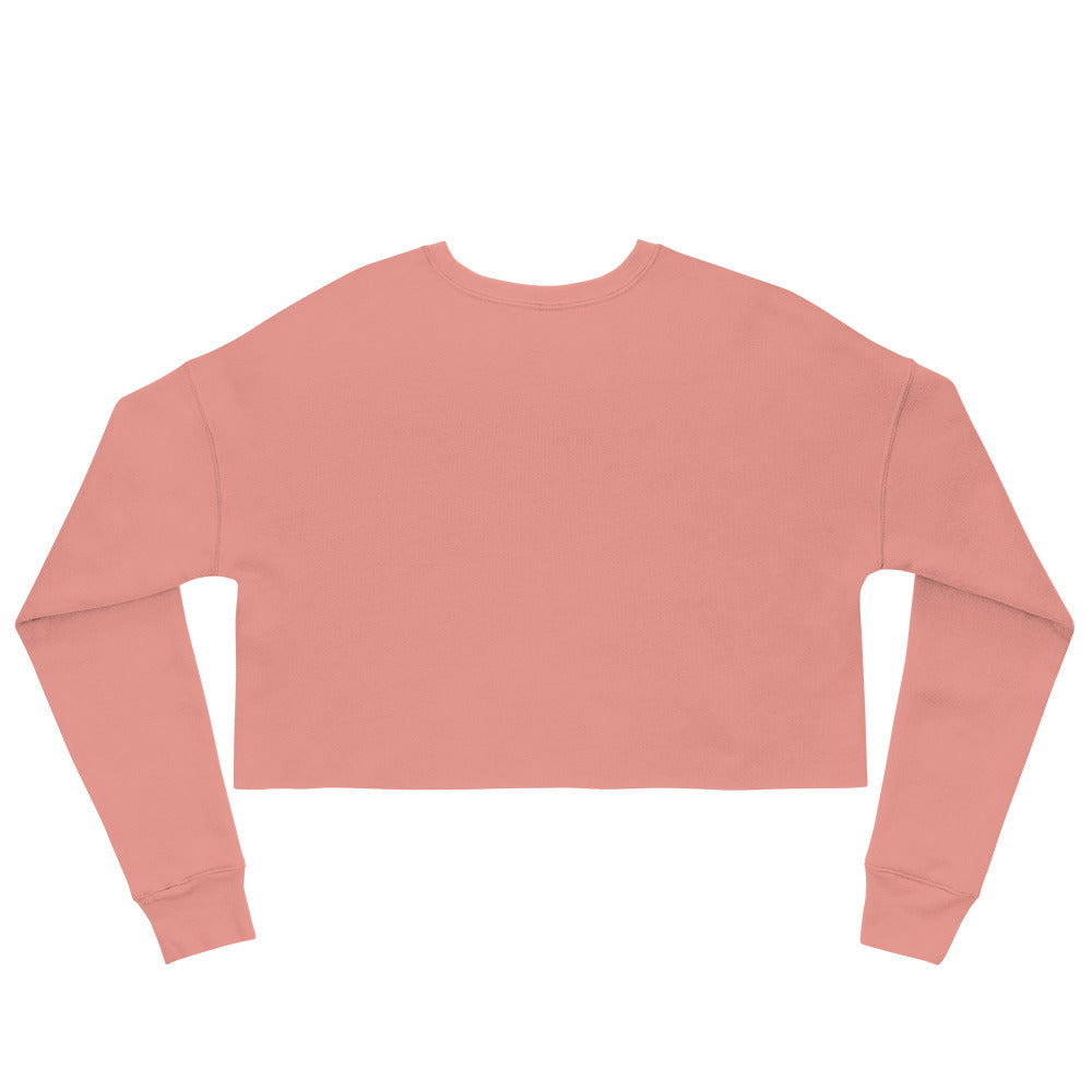 I Love Burpees Ladies Crop Sweatshirt