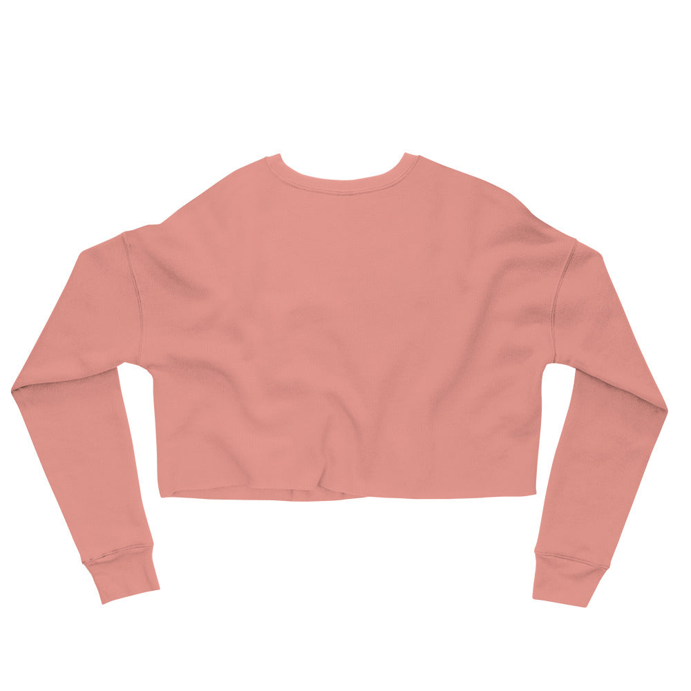 I Love Burpees Ladies Crop Sweatshirt