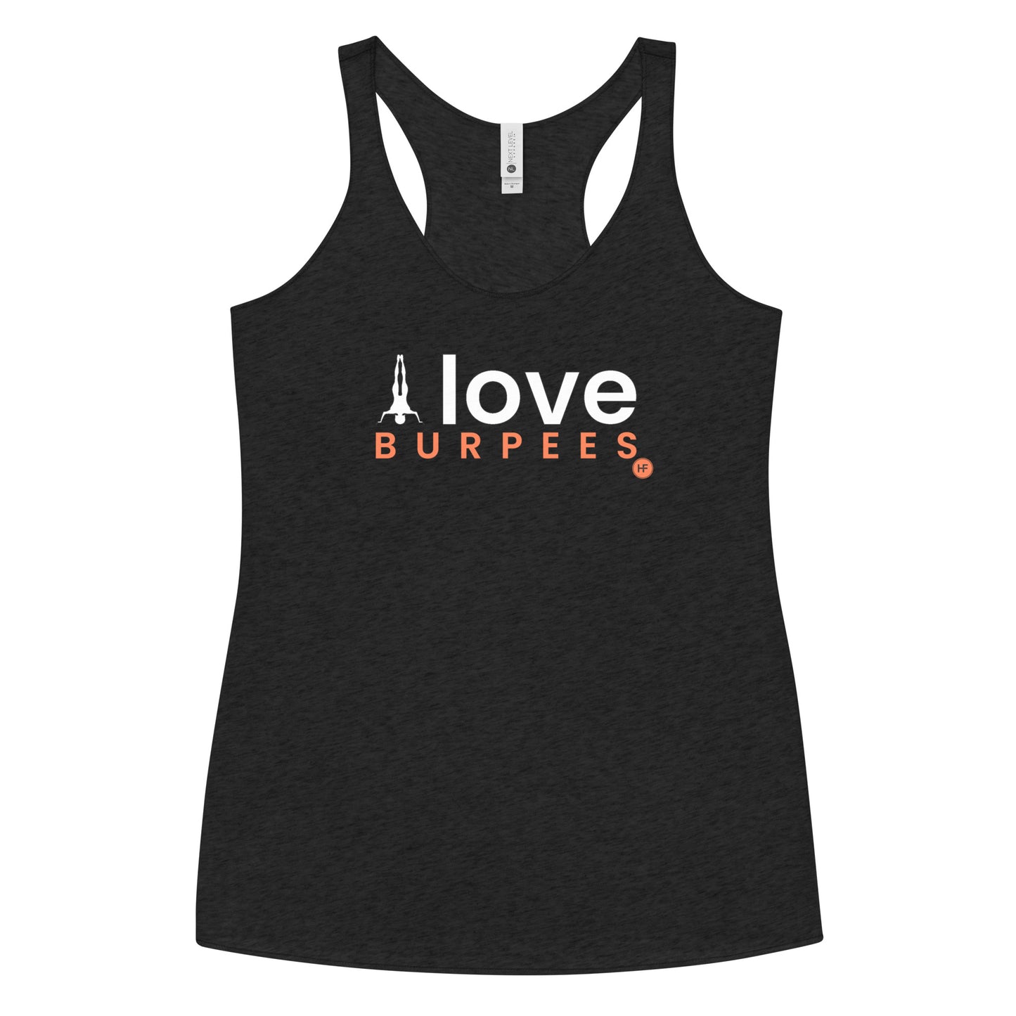 I Love Burpees Ladies Racerback Tank
