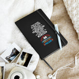 Hardcover bound notebook