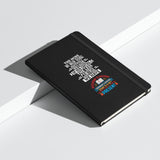 Hardcover bound notebook