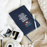 Hardcover bound notebook