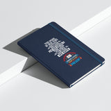 Hardcover bound notebook