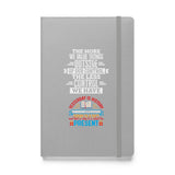 Hardcover bound notebook