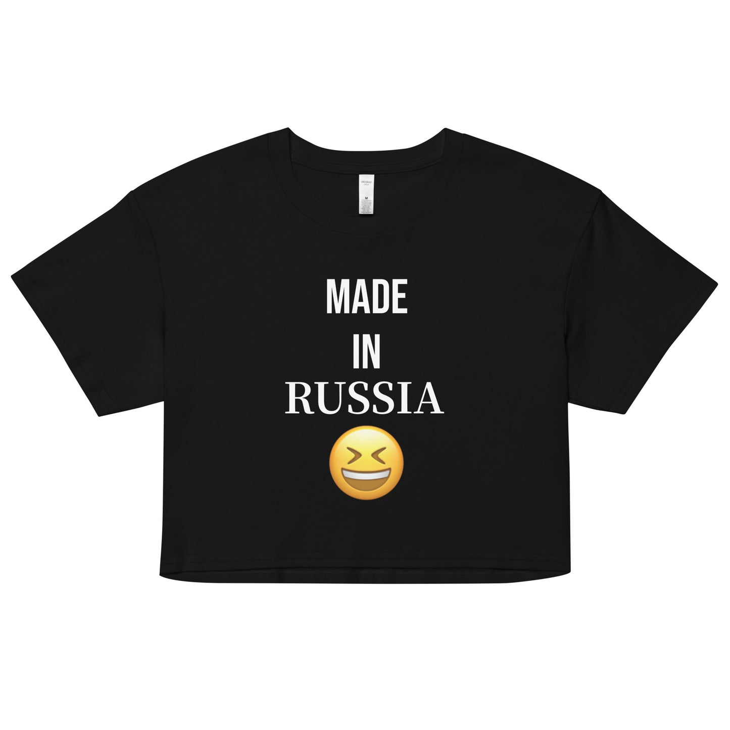 Made In Russia Women’s crop top