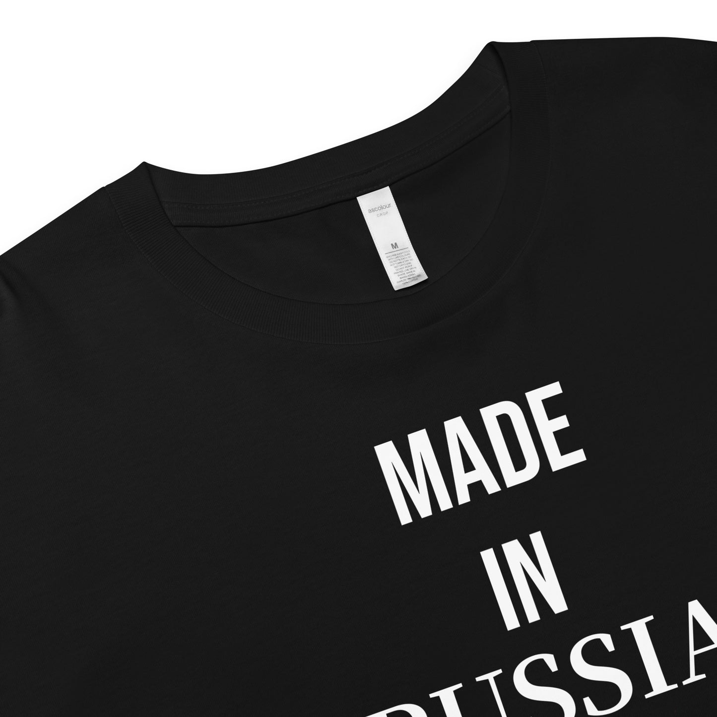 Made In Russia Women’s crop top