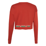 Cowards Never Start HF Ladies Crop Sweatshirt