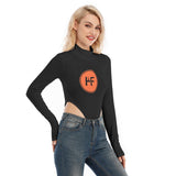 HF Women's Turtleneck Long Sleeve Jumpsuits