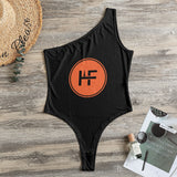 HF Women's One-Shoulder Bodysuit