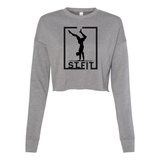 STL FIT Women's Cropped Crew Fleece Top