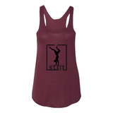 STL FIT Women's Triblend Racerback Tank Top