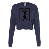 STL FIT Women's Cropped Crew Fleece Top