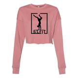 STL FIT Women's Cropped Crew Fleece Top