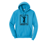 STL FIT Fleece Pullover Hooded Sweatshirt Top