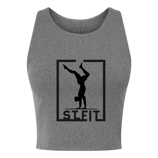 STL FIT Women's Crop Racerback Tank Top
