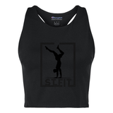 STL FIT Women's Crop Racerback Tank Top