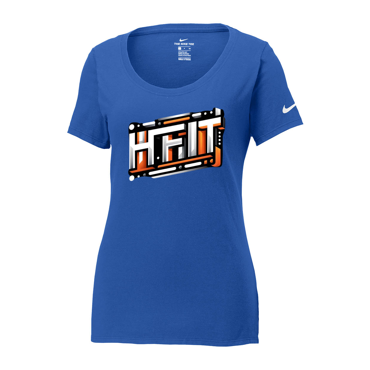 HFIT Nike Ladies Core Cotton Scoop Neck Tee Top