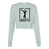 STL FIT Women's Cropped Crew Fleece Top