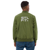 STL FIT Men's Premium Recycled Bomber Long Sleeve Jacket