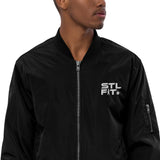 STL FIT Men's Premium Recycled Bomber Long Sleeve Jacket